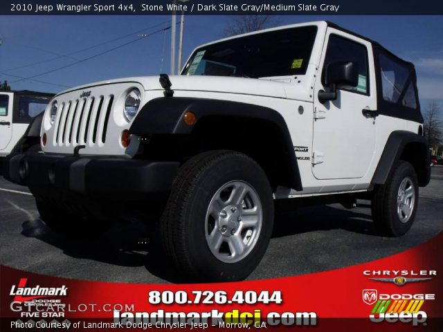 2010 Jeep Wrangler Sport 4x4 in Stone White