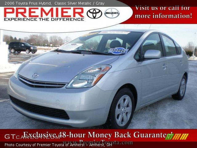 2006 Toyota Prius Hybrid in Classic Silver Metallic