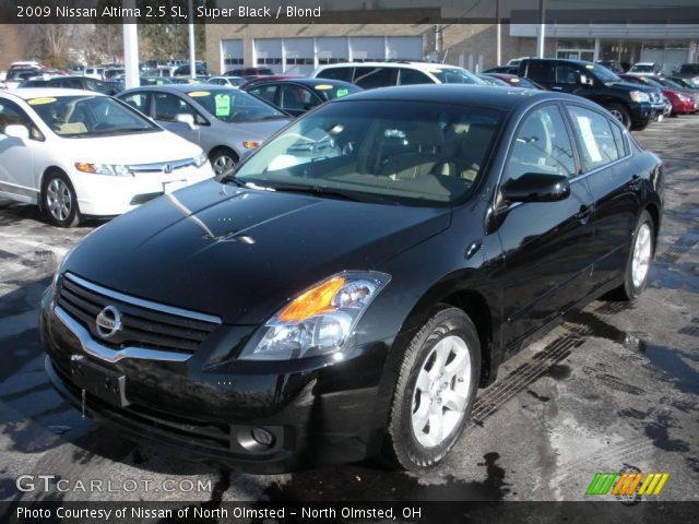 2009 Nissan Altima 2.5 SL in Super Black
