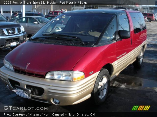 1995 Pontiac Trans Sport SE in Medium Red Metallic