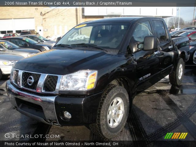2006 Nissan Titan SE Crew Cab 4x4 in Galaxy Black