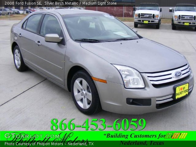 2008 Ford Fusion SE in Silver Birch Metallic