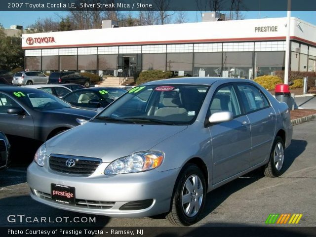 2007 Toyota Corolla LE in Silver Streak Mica