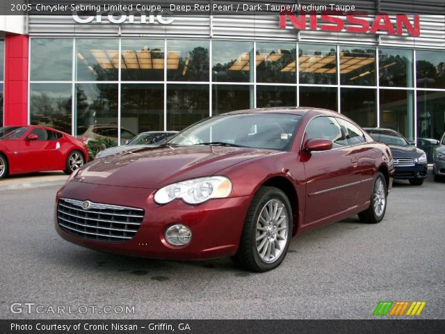 2005 Chrysler Sebring Limited Coupe in Deep Red Pearl