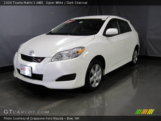 2009 Toyota Matrix S AWD in Super White