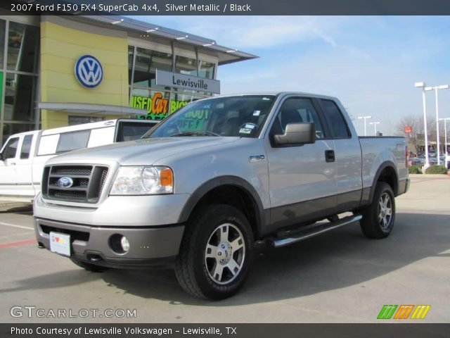 2007 Ford F150 FX4 SuperCab 4x4 in Silver Metallic