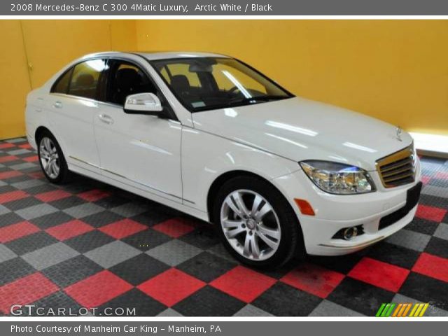 2008 Mercedes-Benz C 300 4Matic Luxury in Arctic White