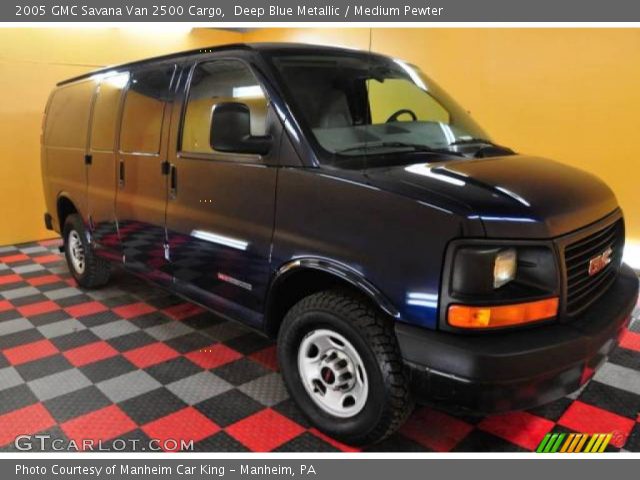 2005 GMC Savana Van 2500 Cargo in Deep Blue Metallic