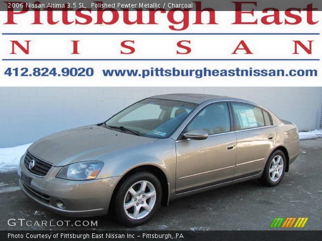 2006 Nissan Altima 3.5 SL in Polished Pewter Metallic
