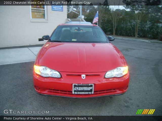 2002 Chevrolet Monte Carlo LS in Bright Red