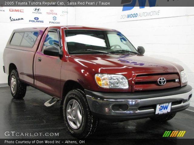 2005 Toyota Tundra Regular Cab in Salsa Red Pearl