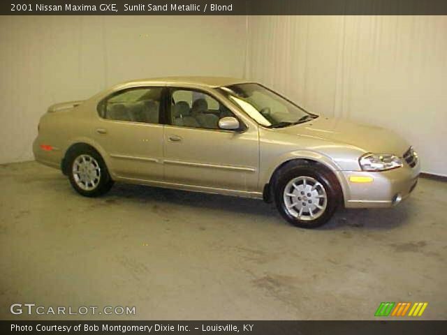 2001 Nissan Maxima GXE in Sunlit Sand Metallic