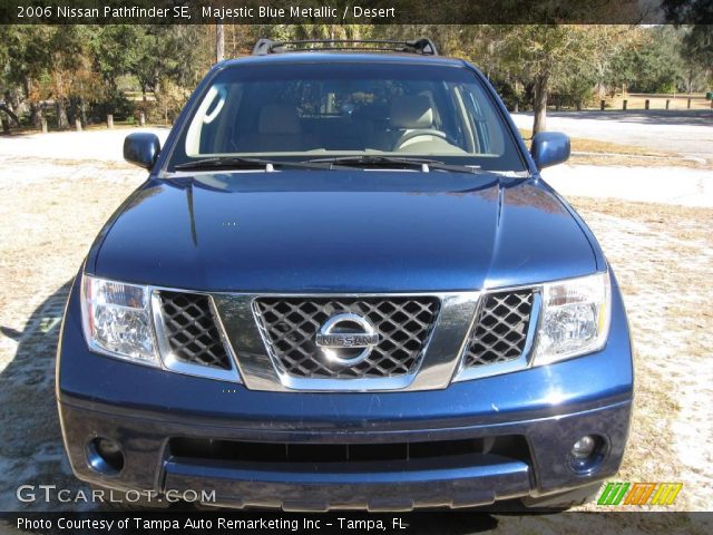 2006 Nissan Pathfinder SE in Majestic Blue Metallic