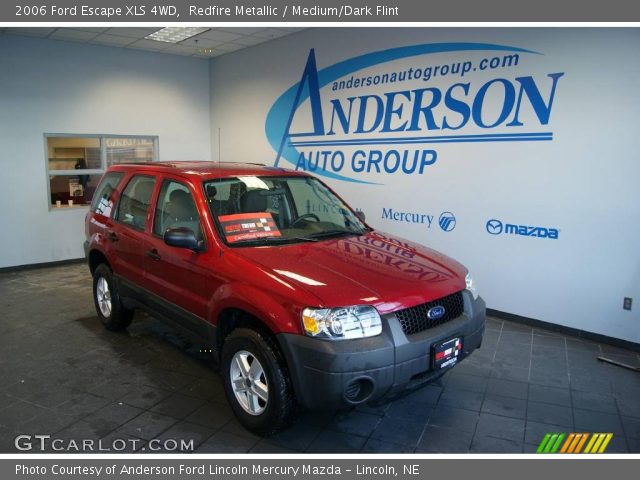 2006 Ford Escape XLS 4WD in Redfire Metallic