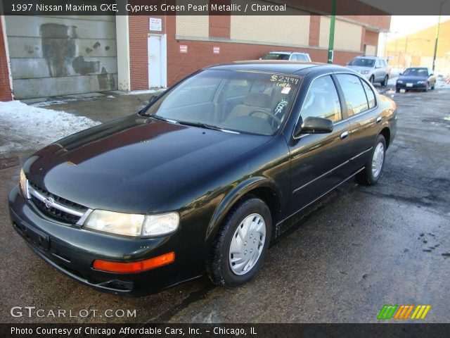 1997 Nissan maxima green #8