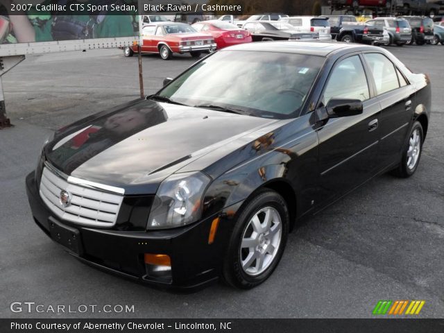 2007 Cadillac CTS Sport Sedan in Black Raven