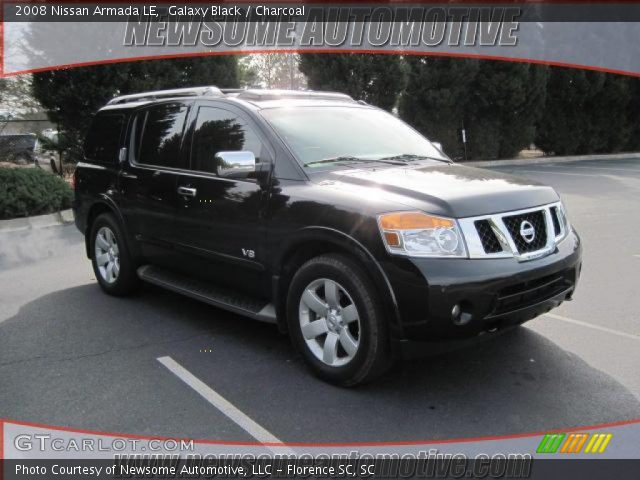 2008 Nissan Armada LE in Galaxy Black