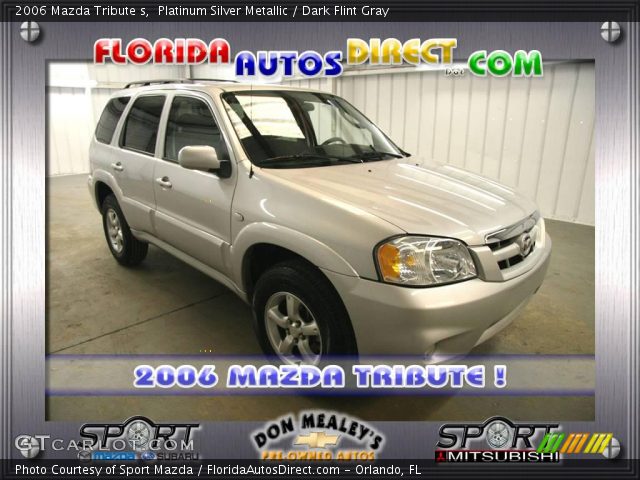 2006 Mazda Tribute s in Platinum Silver Metallic