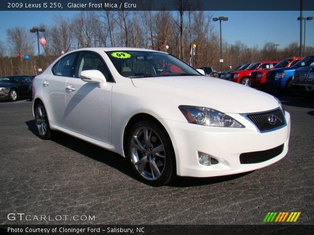 2009 Lexus IS 250 in Glacier Frost Mica