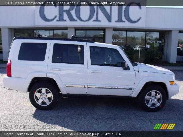 2010 Jeep Commander Sport in Stone White