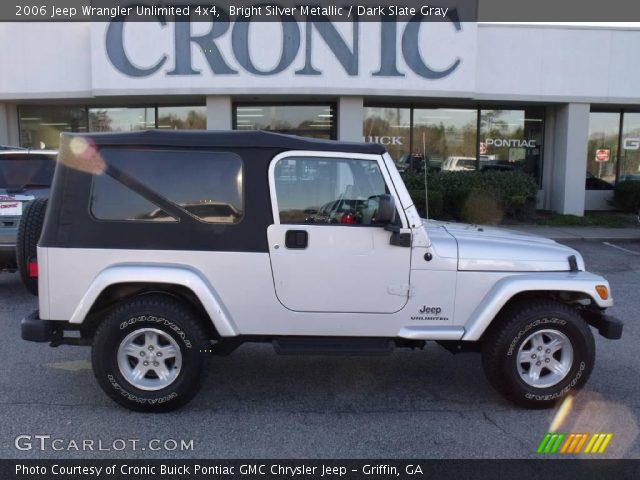 2006 Jeep Wrangler Unlimited 4x4 in Bright Silver Metallic