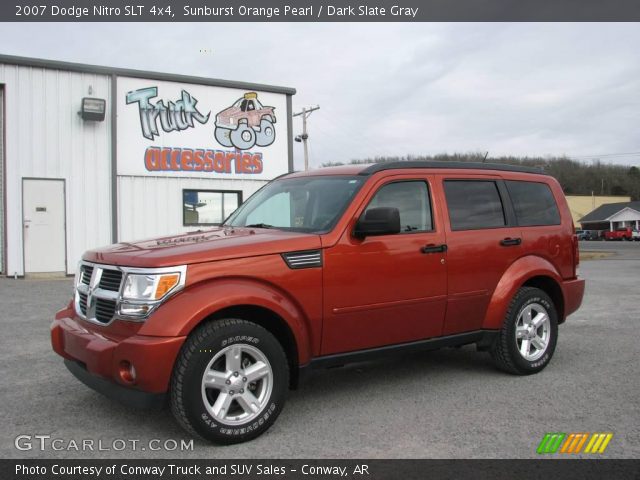 2007 Dodge Nitro SLT 4x4 in Sunburst Orange Pearl