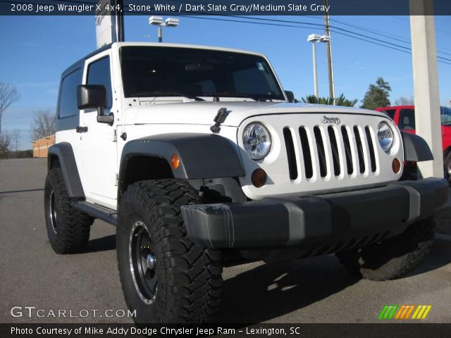 2008 Jeep Wrangler X 4x4 in Stone White
