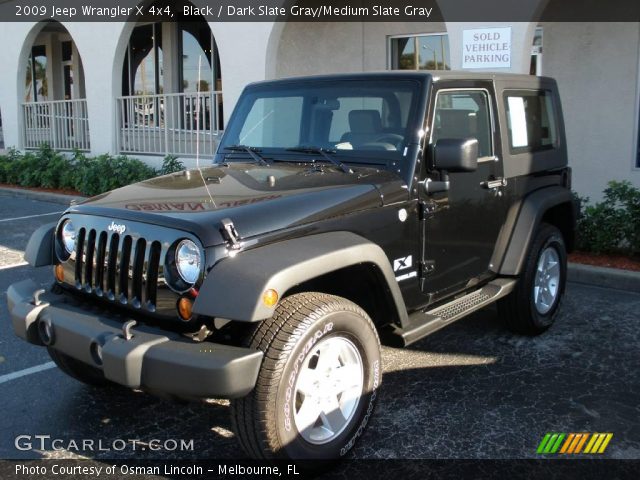 2009 Jeep Wrangler X 4x4 in Black