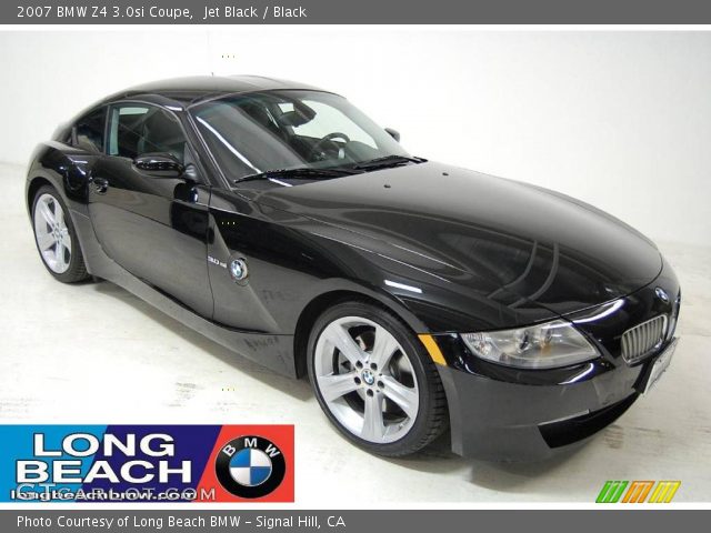 2007 BMW Z4 3.0si Coupe in Jet Black