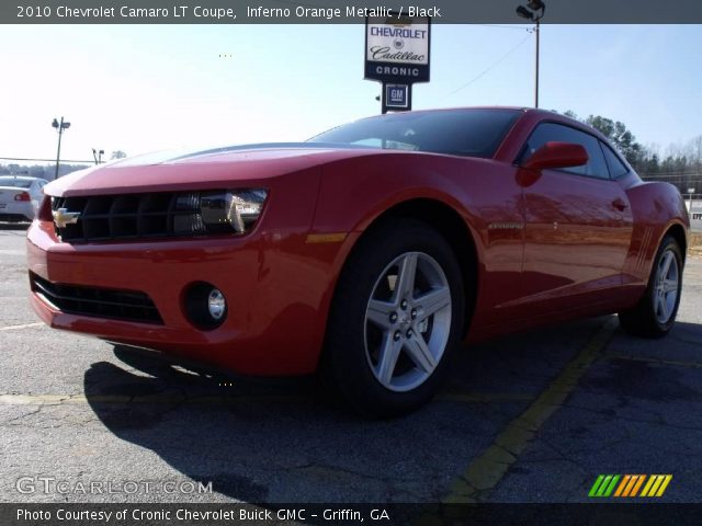 2010 Chevrolet Camaro LT Coupe in Inferno Orange Metallic