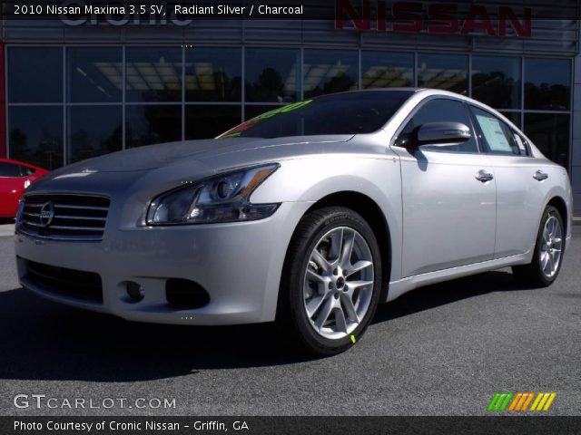 2010 Nissan maxima silver #7