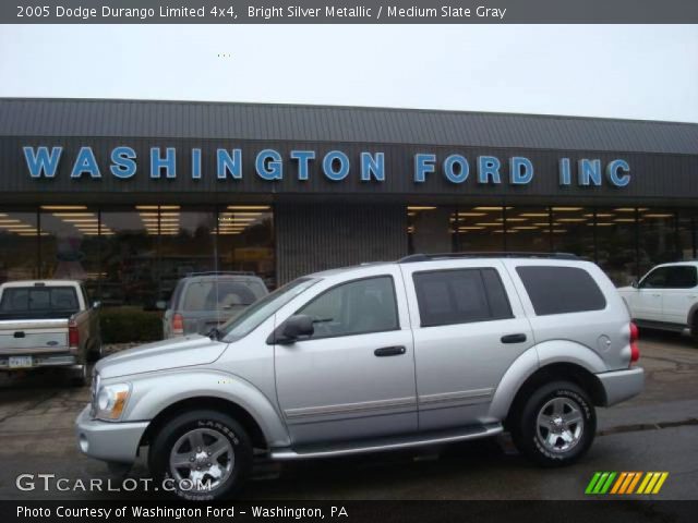 2005 Dodge Durango Limited 4x4 in Bright Silver Metallic