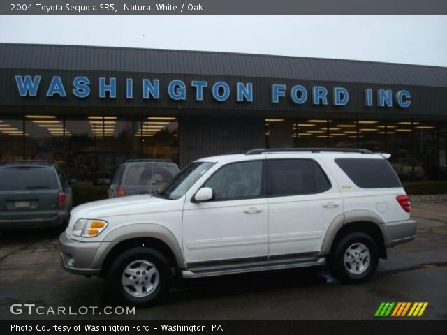 2004 Toyota Sequoia SR5 in Natural White