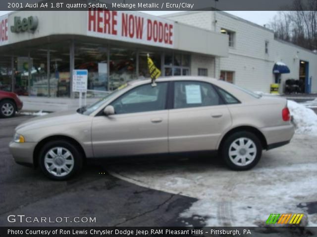 2001 Audi A4 1.8T quattro Sedan in Melange Metallic