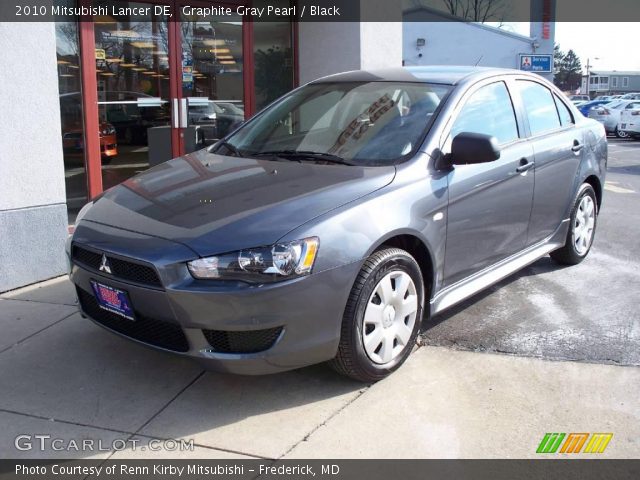 2010 Mitsubishi Lancer DE in Graphite Gray Pearl