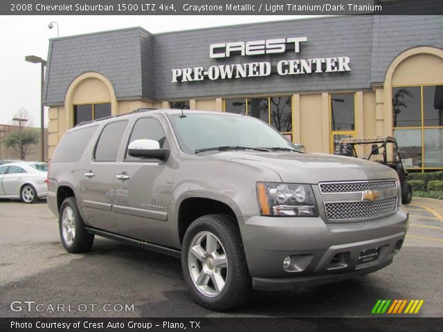 2008 Chevrolet Suburban 1500 LTZ 4x4 in Graystone Metallic