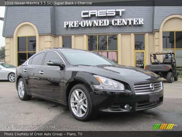 2009 Nissan Maxima 3.5 SV in Super Black