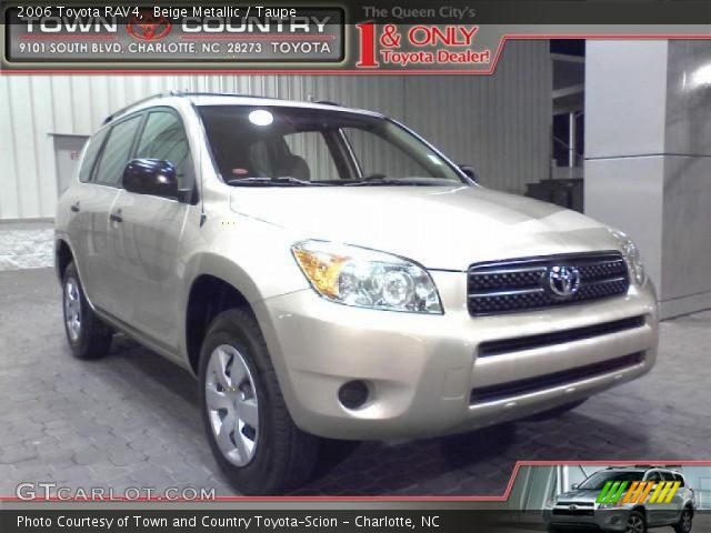 2006 Toyota RAV4  in Beige Metallic