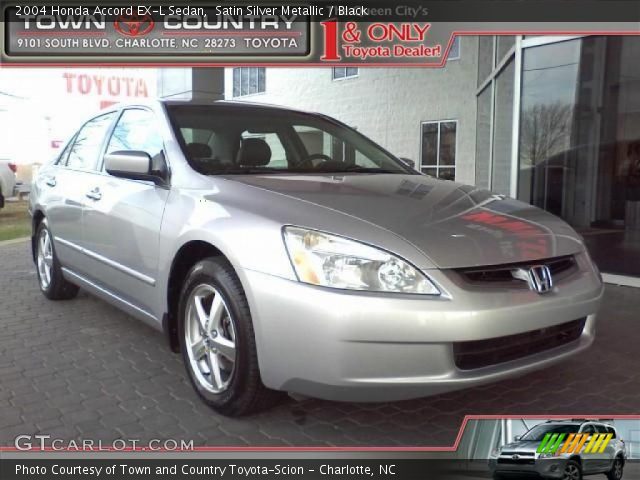 2004 Honda Accord EX-L Sedan in Satin Silver Metallic