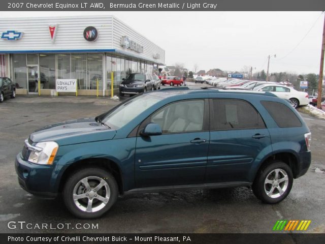 2007 Chevrolet Equinox LT AWD in Bermuda Green Metallic