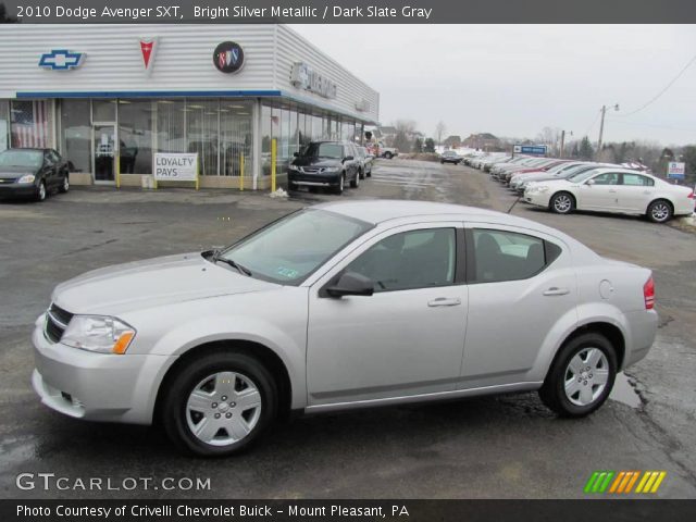 2010 Dodge Avenger SXT in Bright Silver Metallic