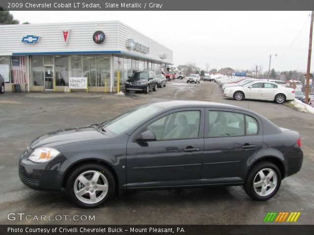 2009 Chevrolet Cobalt LT Sedan in Slate Metallic