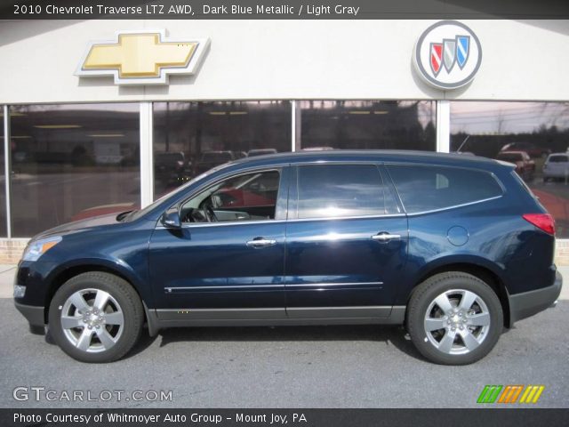 2010 Chevrolet Traverse LTZ AWD in Dark Blue Metallic