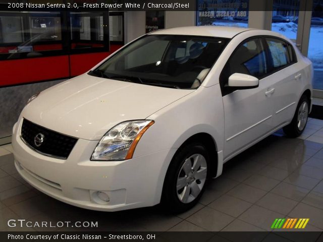 2008 Nissan Sentra 2.0 in Fresh Powder White