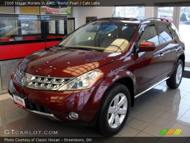 2006 Nissan Murano SL AWD in Merlot Pearl