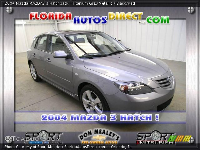 2004 Mazda MAZDA3 s Hatchback in Titanium Gray Metallic