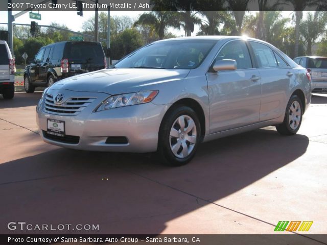 2007 Toyota Camry LE in Titanium Metallic