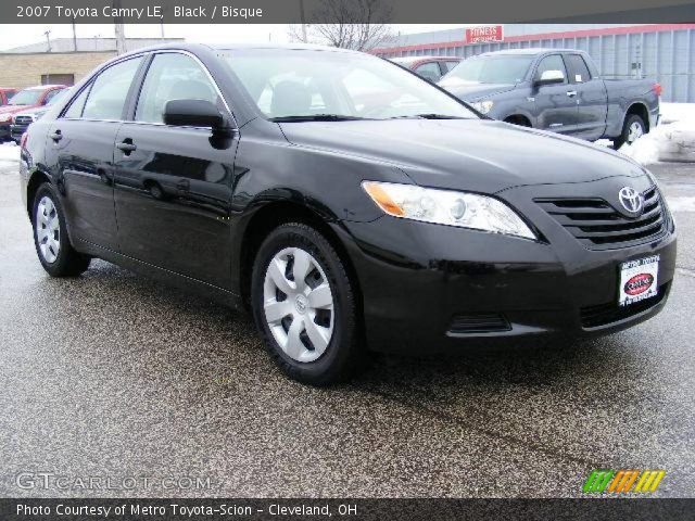 2007 Toyota Camry LE in Black