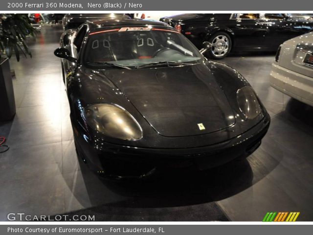 2000 Ferrari 360 Modena in Nero (Black)