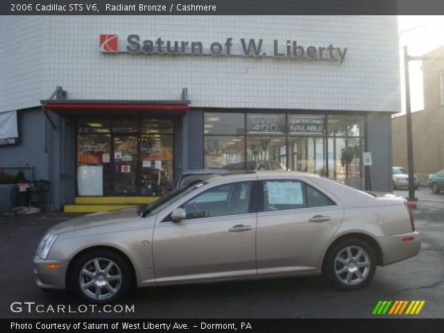2006 Cadillac STS V6 in Radiant Bronze